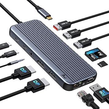 OmniDock 12-in-1 USB-C Hub Station
