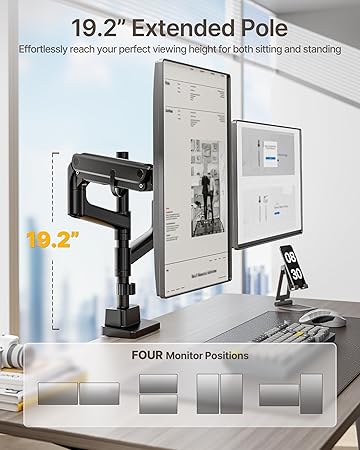 Deskify Modular Monitor Arm Duo